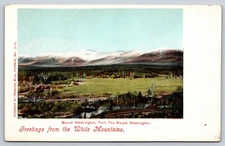 Mount Washington, White Mountains, New Hampshire NH Vintage Postcard E13