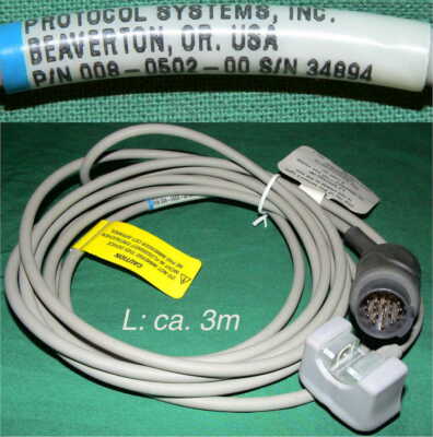Protocol Mainstream CO2 Sensor Kapnograf Propaq ETCO2 008-0502-00 Airway Kabel Y