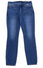 NYDJ Not your Daughters Jeans Womens 8 AMI Skinny Legging Stretch Lift Tuck Blue
