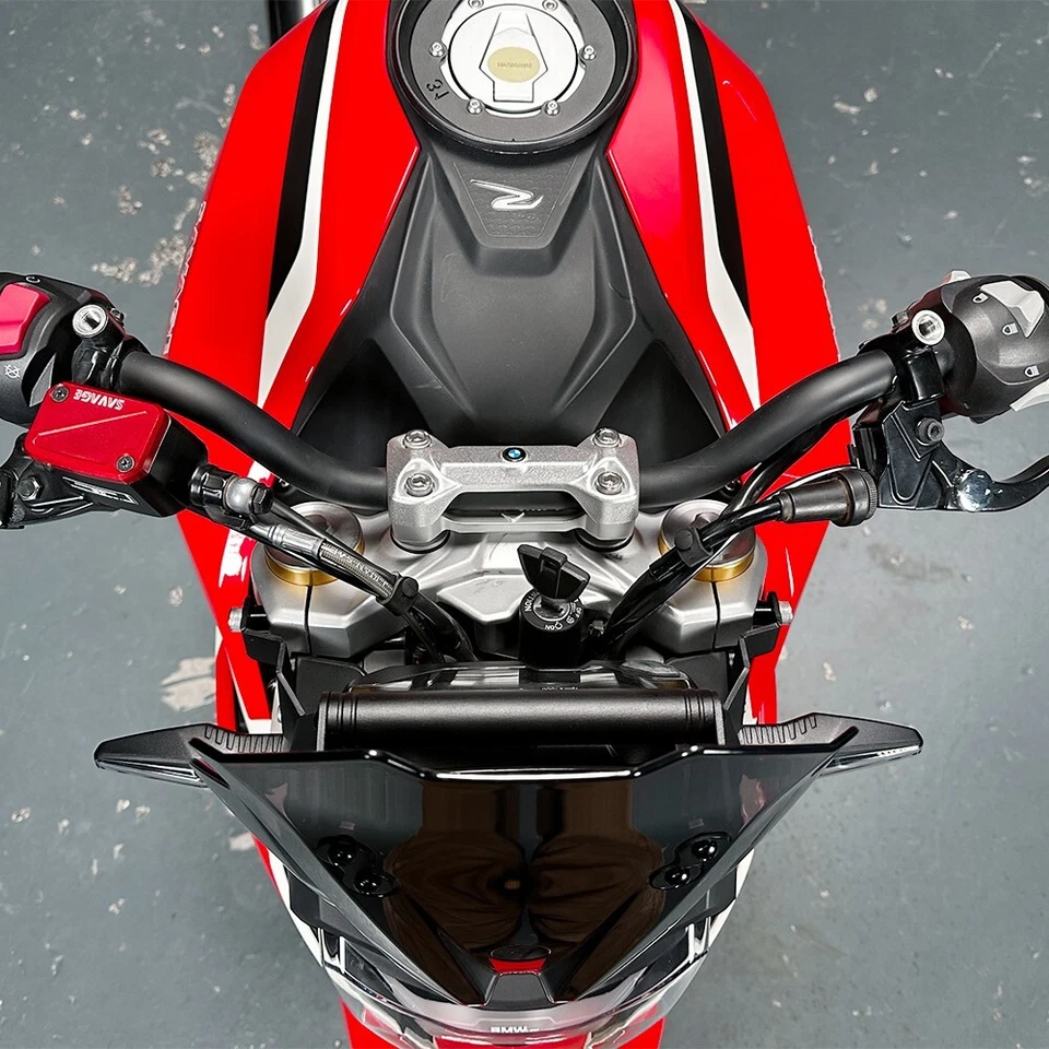 Para BMW G310R 2017-2025 G 310 R para-brisa com suporte de extensão de navegação GPS - Imagem 3 de 4