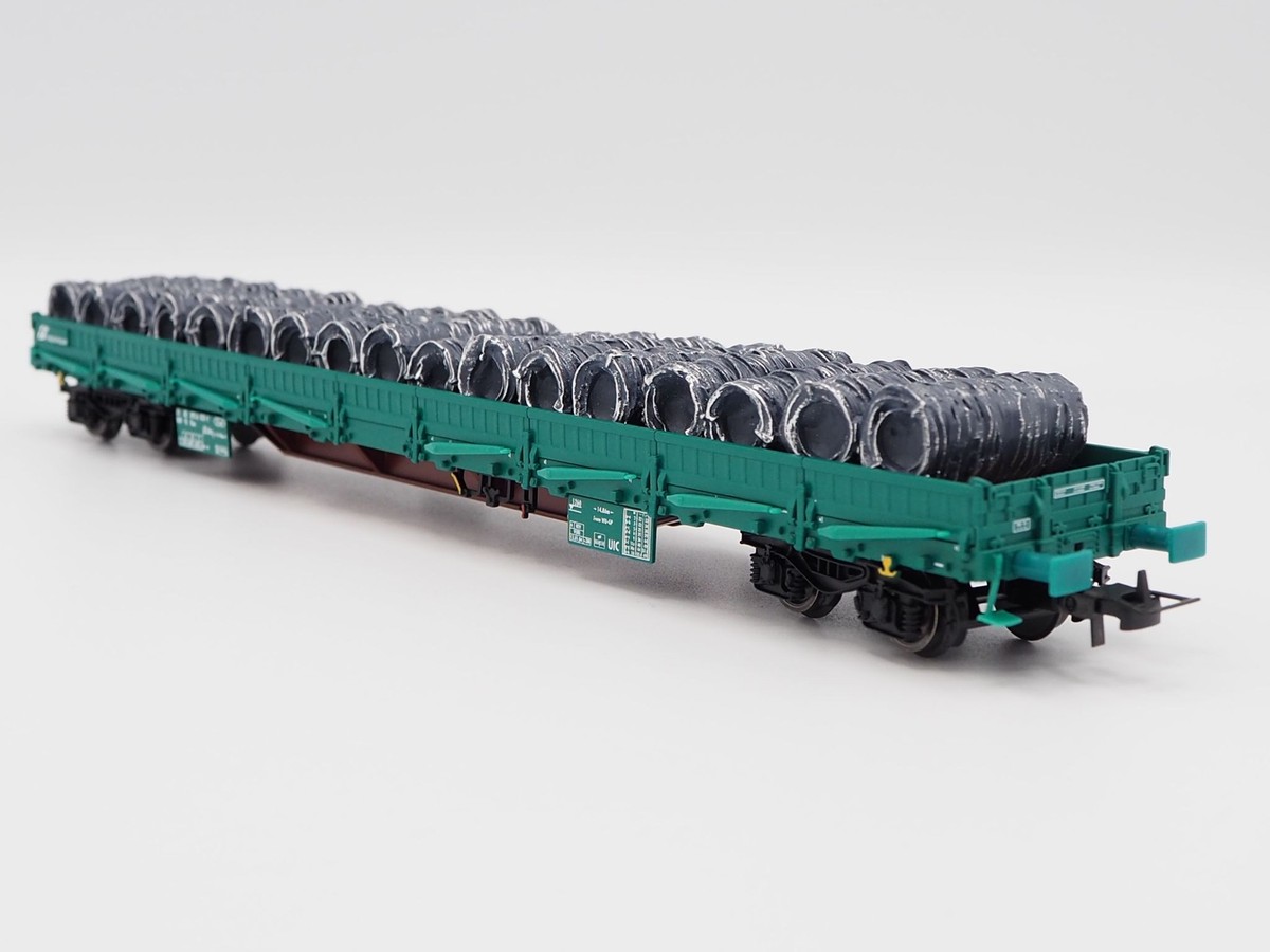 JOUEF HJ6224 Scala HO Set 2 carri tipo Lgs SNCF con container CNC Kargo70 ep. IV
