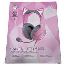 Razer Kraken Kitty V2 USB Wired RGB Headset: Chroma Kitty Ears