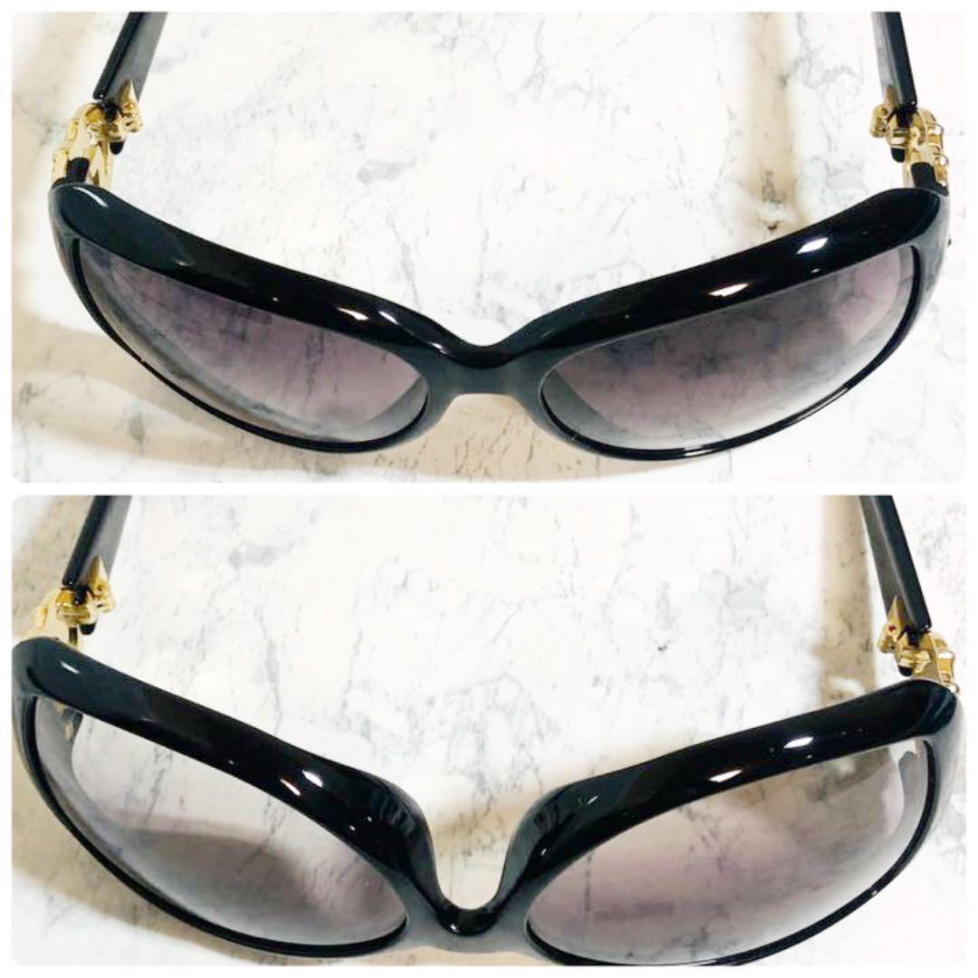 GUCCI Interlocking G Rhinestone Sunglasses Black GG3086/F/S D28N3
