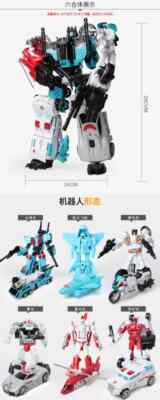 Transformation Robot Toys HZX Defensor Bruticus Superion