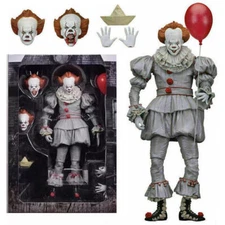 NECA 7" It Ultimate Pennywise Clown Action Figure Movie Model Doll Toys 2017 New