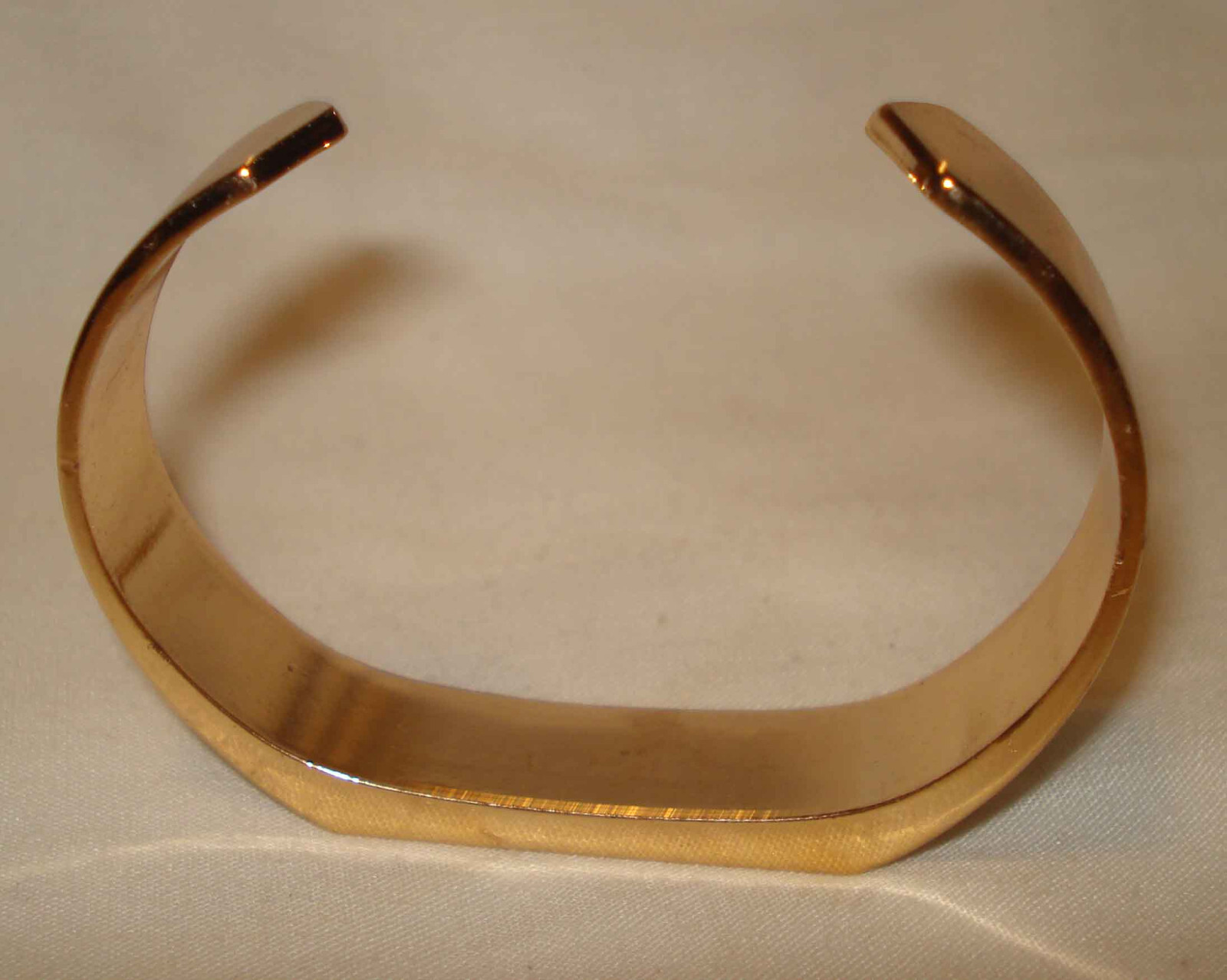 Paparazzi Gold Tone Trust In Him Religious Costume Jewelry Cuff Bracelet