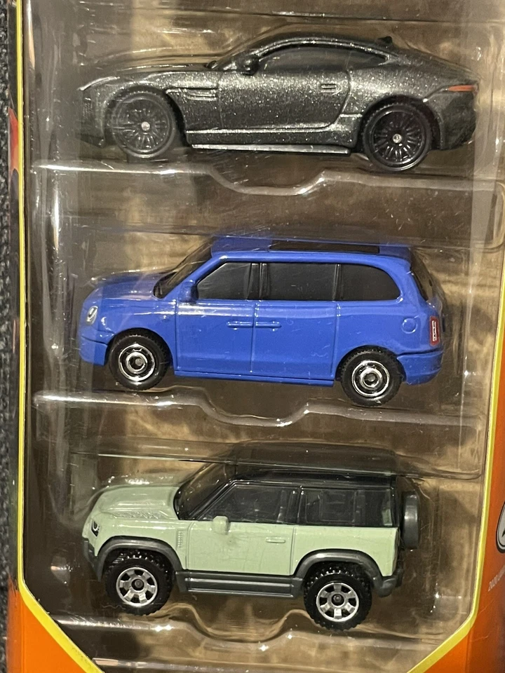 Lot Matchbox Pack 5 MBX British Roadways Modellino Mini Defender Jaguar - Immagine 3 di 4