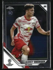 Sidney Raebiger 2022 Topps Chrome UEFA Champions League RC#60  Soccer Card
