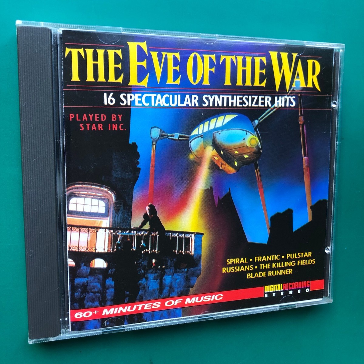 Star Inc. EVE OF THE WAR (16 Spectacular Synth Hits) CD