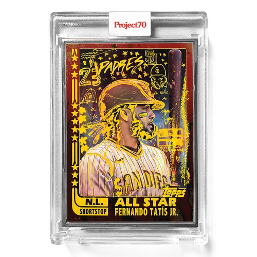 TOPPS Project 70 -- Fernando Tatis Jr. #645 by Gregory Siff