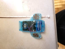 Portable Blue Rocket Pocket Hand-Held Electronic Video Game Player TESTED vntg