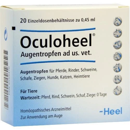 OCULOHEEL Augentropfen f.Tiere Einzeldosispipetten 20St PZN: 6559470 - Bild 1 von 1