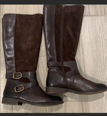 Lucky Brand Women's Tall Suede Brown 