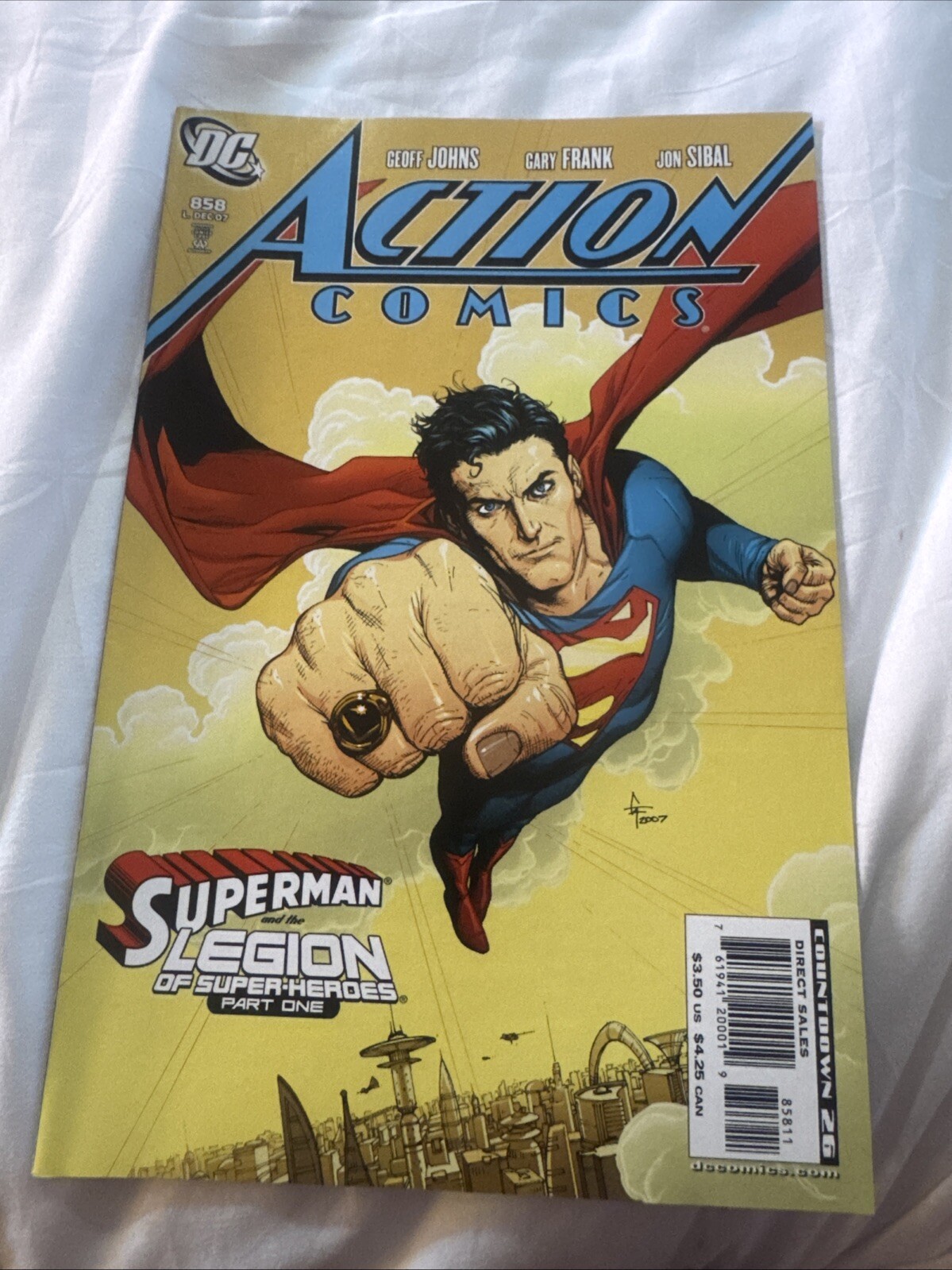 Action Comics #858 (DC Comics Late December 2007)