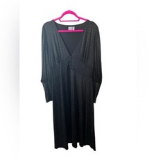 asos embellished rhinestone jeweled plunge neckline midi cocktail dress Size 12