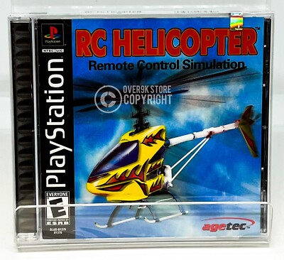 RC Helicopter Remote Control Simulation PS1 Brand New Factory Sealed 