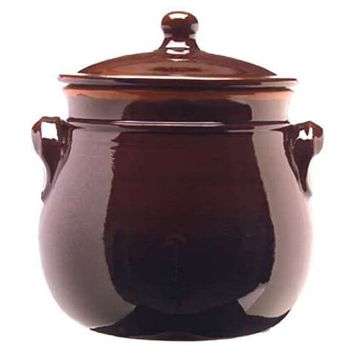 Brown Coli' Pyrophil Long Life with Terracotta Lid Diameter 16 cm