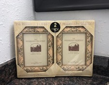 2 Vintage The Renaissance Collection Solid Wood Ivy Photo Frames Made In USA NOS
