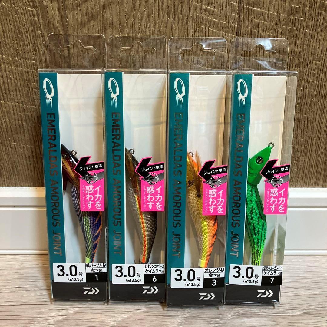 Daiwa Emeraldas Amoras Joint 3.0 Popular Colors 4pcs Set | eBay Daiwa Emeraldas Amoras Joint 3.0 Popular Colors 4pcs Set | eBay