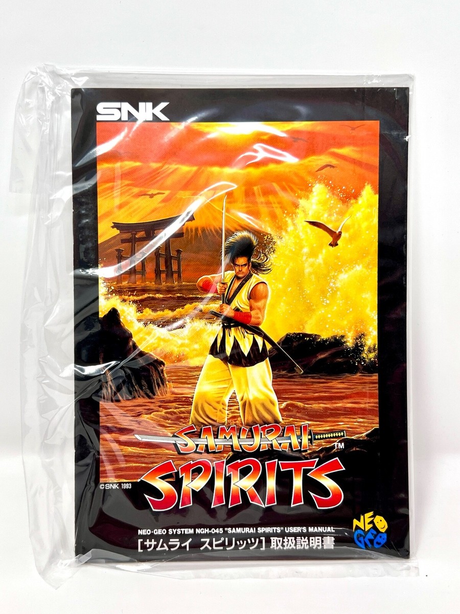 MINT in Box SNK Japanese Neo Geo SAMURAI SHODOWN / SPIRITS, Ships