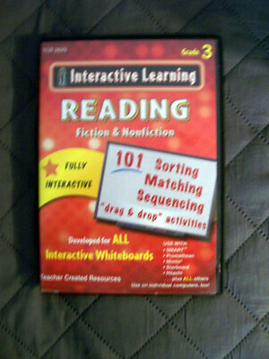 Interactive Learning: Reading ~ Fiction & Nonfiction (101 Activities) CD