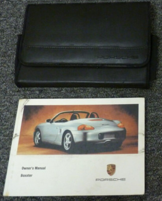 1999 Porsche Boxster Convertible Owner Owner's Manual User Guide Book 2.5L
