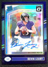 2024 Donruss Optic Purple Auto Rc Devin Leary 34/35 227 Color Match Ravens