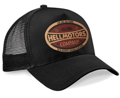 Live Fast Die Young Trucker Cap Hotrod V8 UScar Oldschool Rockabilly Vintage - Bild 1 von 3