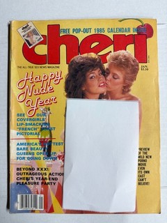 Vintage Magazine January 1985 Cheri Issue Pop Culture
