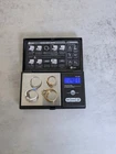 Lot (4) Vintage Wearable Sterling Silver Ring Lot - 24 grams