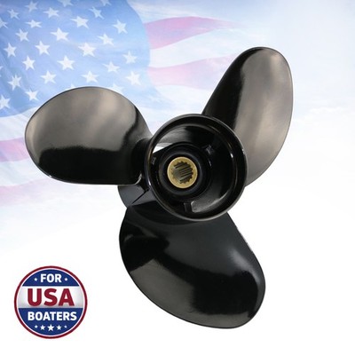 13 3/4 x 17 For Suzuki DF50-140HP Boat Propeller Outboard Motor 15 Spline Tooth