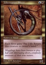 Hero Deal, English - 4 x MTG Hibernation Sliver Stronghold