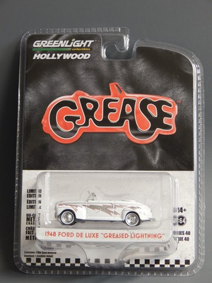 #ad 1948’48 Ford De Luxe Greased Lightning Hollywood SE Greenlight 1 64 MIP 2023 $12.99