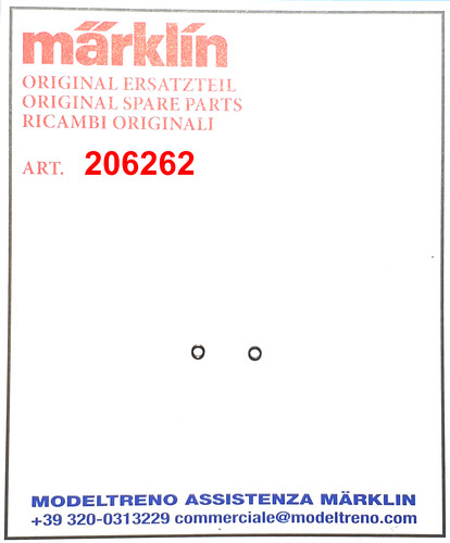 MARKLIN 206262 DISTANZIATORE (2 Pz.) -  DISTANZRING (2 St.) | Condition: Nuovo