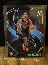 2024-25 Panini Silhouette Ron Holland II RC Holo Silver Rookie #56/149 Pistons