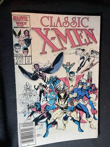 $1 VINTAGE COMICS MARVEL CLASSIC X-MEN #1 COMIC BOOK