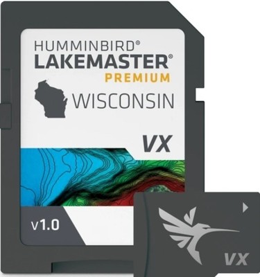 Humminbird LakeMaster Premium Wisconsin v1.0 Map - 602010-1