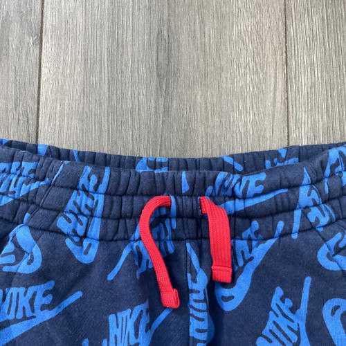 Nike Boys M Jogger Sweatpants Blue All Over Print - Picture 3 of 9