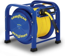Goodyear Retractable Air Hose Reel 38 X 100ft 300 Psi New In Damaged Box Goodyear Retractable Air Hose Reel 38 X 100ft 300 Psi New In Damaged Box