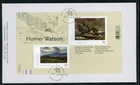 CANADA 2005 FIRST DAY COVER, ART CANADA, HOMER WATSON SOUVENIR SHEET !! L187