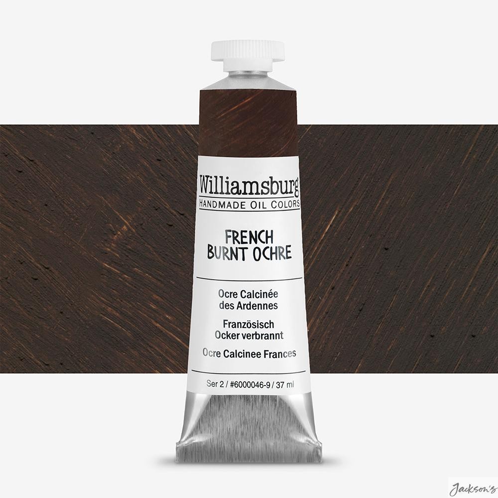 Williamsburg Oil Paint Linseed Oil 37ml Tube For Artist Painting French Burnt...