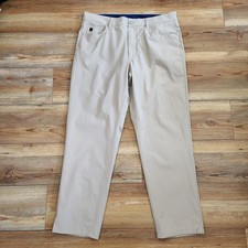 Vineyard Vines Performance Pants Men's 35x30 Khaki Straight Fit OTG 5 Pocket