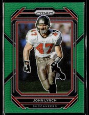 2022 Panini Prizm #281 John Lynch Green Football Card 1202N