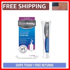 Advanced Silicone Scar Gel - Transform Your Skin: Reduces Size, Color Textu...