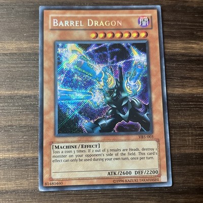 Fassdrache VB5-003 Yu-Gi-Oh! Secret Rare Wertvolles Buch 5 Holo LP