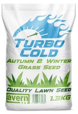 Turbo Cold, Autumn & Winter Grass Seed 1.3KG, Lawn Seed, Hard Wearing Grass, ... 14.41 per kilo
