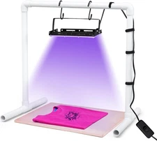 VIHOSE Screen Printing Kit Include 50W LED UV Screen Printing Exposure Light wit