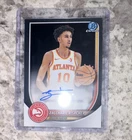 2025 Topps Zaccharie Risacher Base Autographs (Raw)
