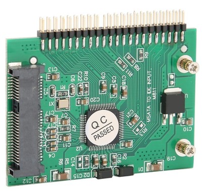 MSATA SSD auf 44Pin IDE Adapterkarte für Laptops mit 2.5in IDE SSD Laufwerken