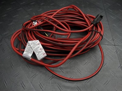 Husky 100 ft. 14/3 Medium Duty Indoor/Outdoor Extension Cord, Red/Black